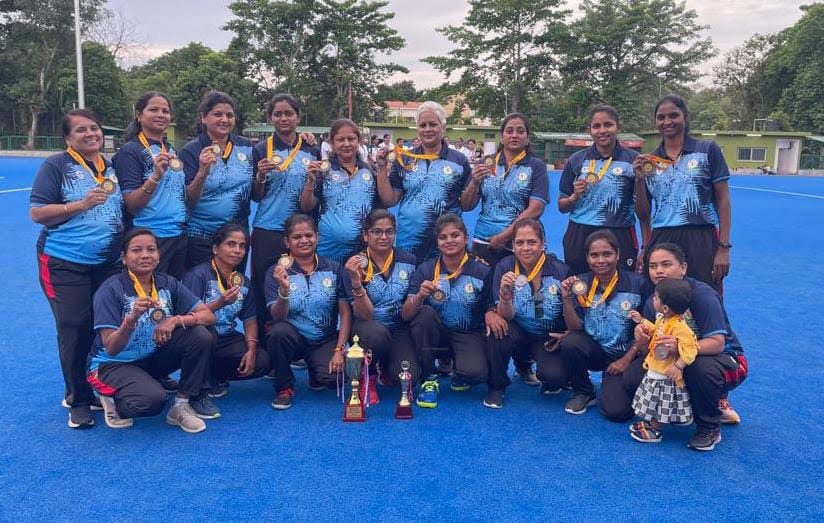 छत्तीसगढ़ सिविल सर्विसेस महिला हॉकी टीम ने जीता ब्रॉन्ज मेडल: भोपाल की टीम को 12-0 से हराया, CM भूपेश बघेल और खेल मंत्री उमेश पटेल ने टीम को दी बधाई व शुभकामनाएं