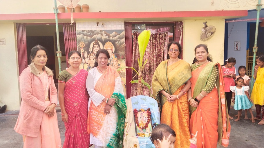 दुर्ग में गणतंत्र दिवस के दिन खास आयोजन… राष्ट्र सेविका समिति ने की भारत माता की आरती
