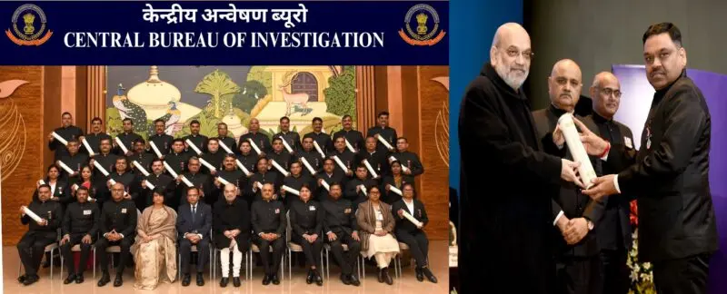 छत्तीसगढ़ कैडर के IPS अफसर अमित कुमार को मिला राष्ट्रपति पुलिस पदक... होम मिनिस्टर अमित शाह ने किया सम्मान; CBI और CG पुलिस में उत्कृष्ट सेवाओं ...